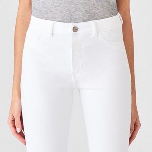 Jean Skinny DL1961 Margaux Instasculpt - Taille 26, Couleur Sangria, En Coton - Occasion Très Bon état